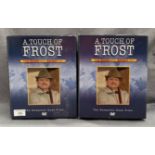 A Touch of Frost two box files containing 30 DVDs from the complete collection (one duplicate &