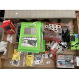 Contents to tray, Metcalfe OO/HO card construction kits and materials, a card construction bridge,