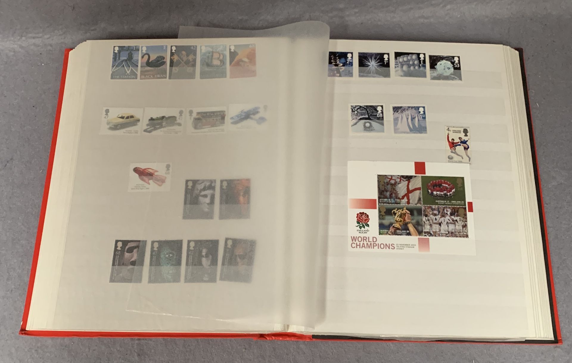 A stamp album containing UK 21st century stamps - Image 2 of 3