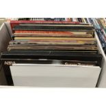 Contents to box - 37 LPs, The Rolling Stones 'Out of Our Heads', BBC Sound Effects,