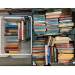 Contents to two boxes and a wire basket - books on Psychology, people power, community etc.