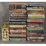 Dad's Army DVD box set and assorted 60 other DVDs, Star Trek, Irish Music, Daniel O'Donnell,