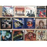 Fifty assorted 12" vinyl records - Sammy Davis Jr, Joan Sutherland, Sydney Thompson etc.