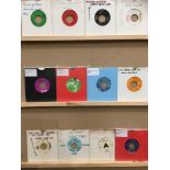 Twelve 45rpm singles, Larry Santos, Eloise Laws, Dean Courtney, Timi Yuro, Betty Lavette,