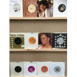 Twelve 45rpm singles, Erasure, Air Supply, Eugene Wilde, Peabo Bryson/Roberta Flack, Stevie Wonder,