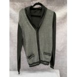 A Become men's cardigan, grey, size 50,
