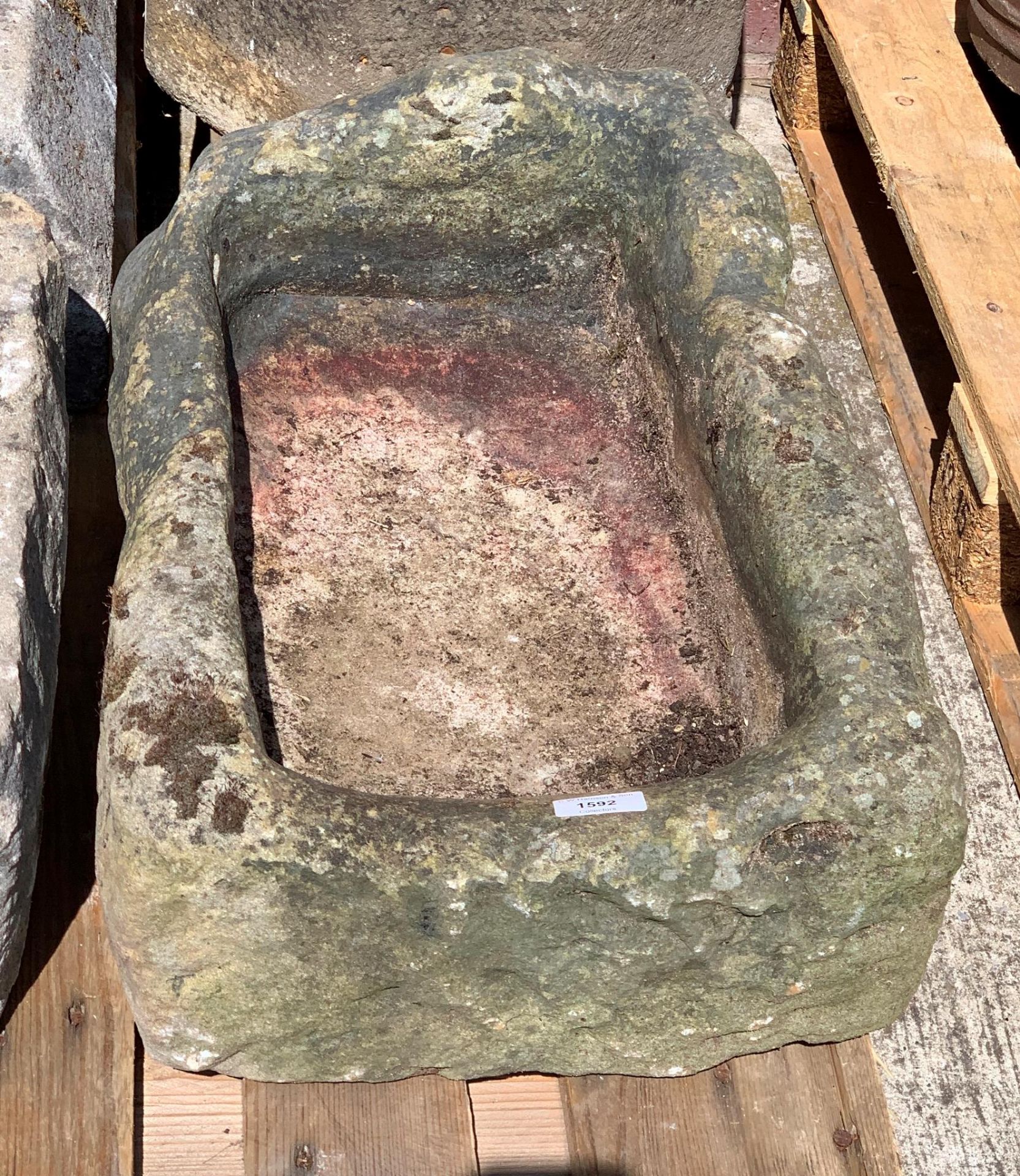 Small stone sink,