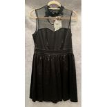 A Vero Moda ladies short dress, black, size 10,