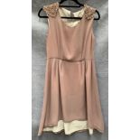 A Darling ladies dress, truffle, size M,