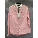 A Firetrap men's shirt, pink, size S,