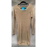 A Best Behaviour ladies long top, brown,