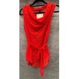 A Vero Moda ladies top, red, size XS,