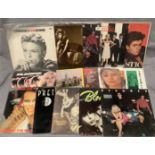 Fifteen various LPs, Blondie, Kate Bush, The Jam, Adam and the Ants, Wham, etc.