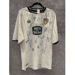 An Admiral Whyte and Mackay Leeds United shirt, circa 2003-2006, with signatures,