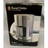 A Russell Hobbs Kudos AE 050/1808 coffee maker in box