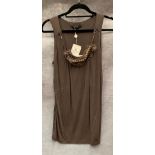 A Stills ladies top, brown, size M, RRP £94.