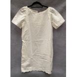 A See by Chloe ladies tunic top, white, size 10,