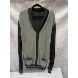 A Become men's cardigan, grey, size 54,