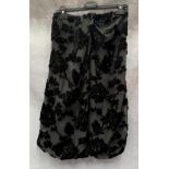 A Poleci ladies skirt, black, size 8,