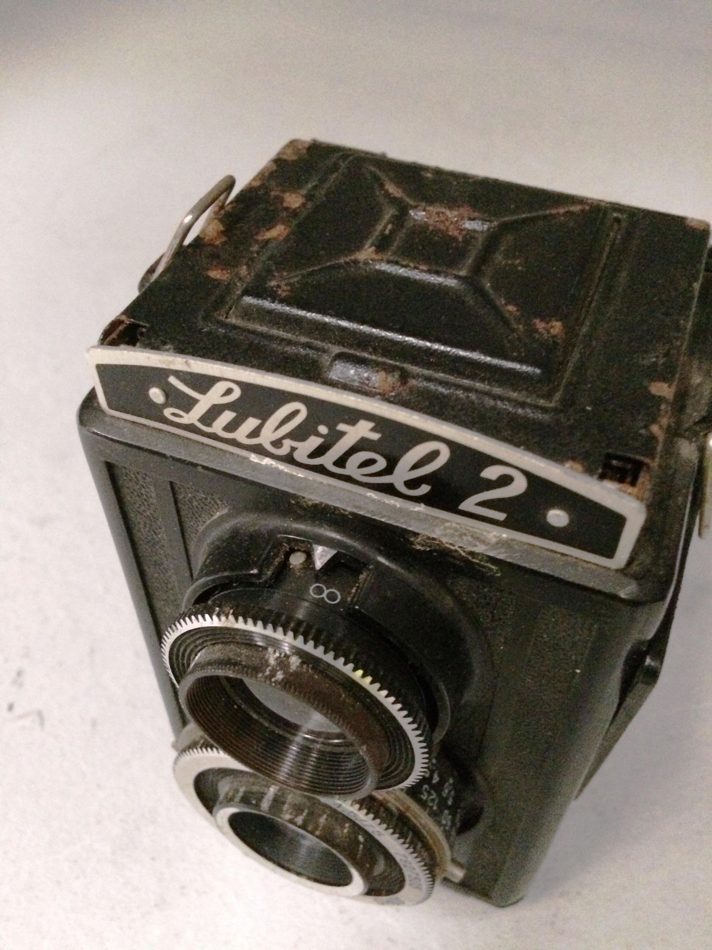 Lubitel 2 camera with 4.5/7.