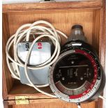 Reichert Austria 41717 exposure meter in wooden case