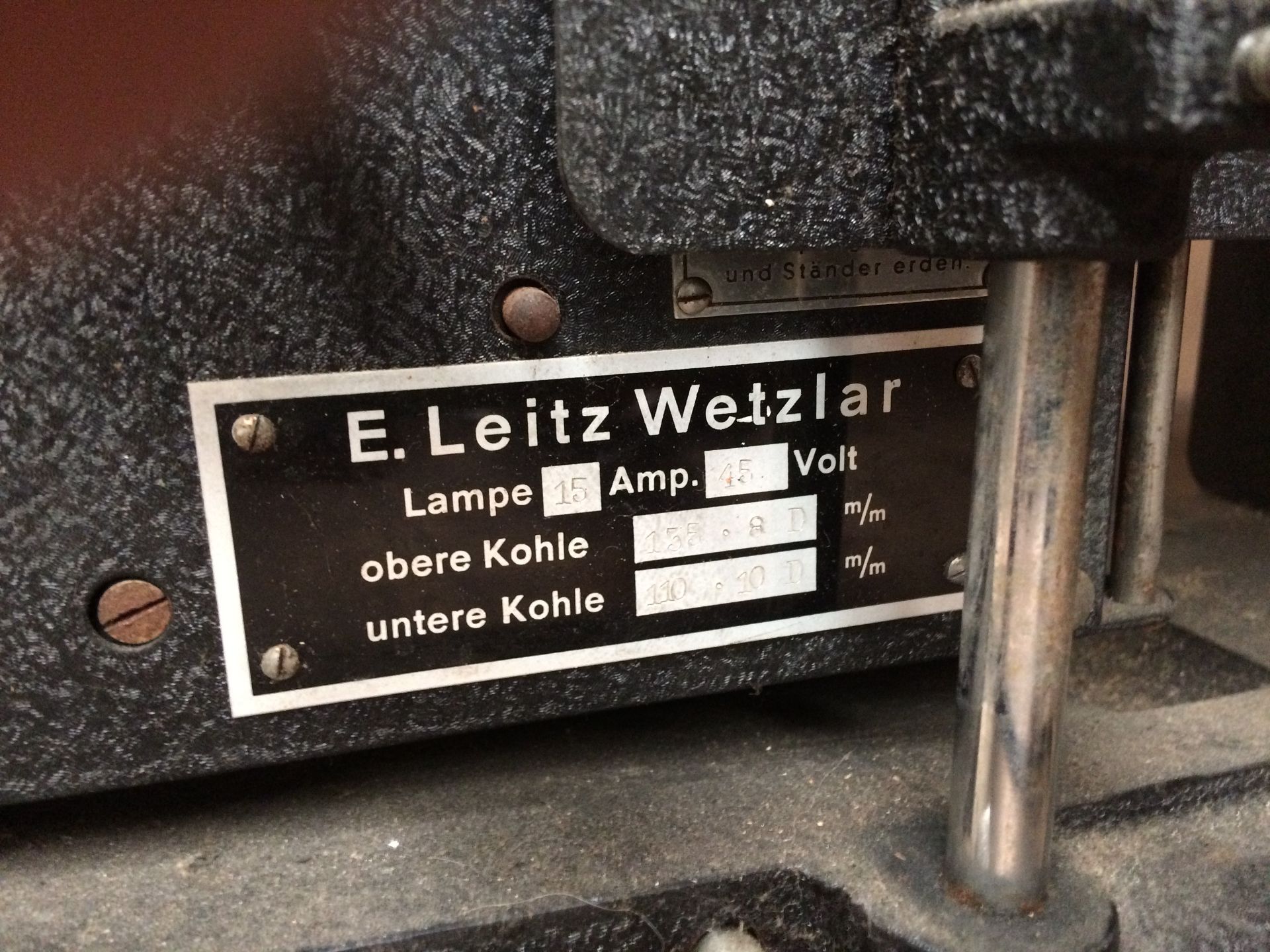 E Leitz Wetzlar XB3 microscope viewfinder No. - Image 2 of 2