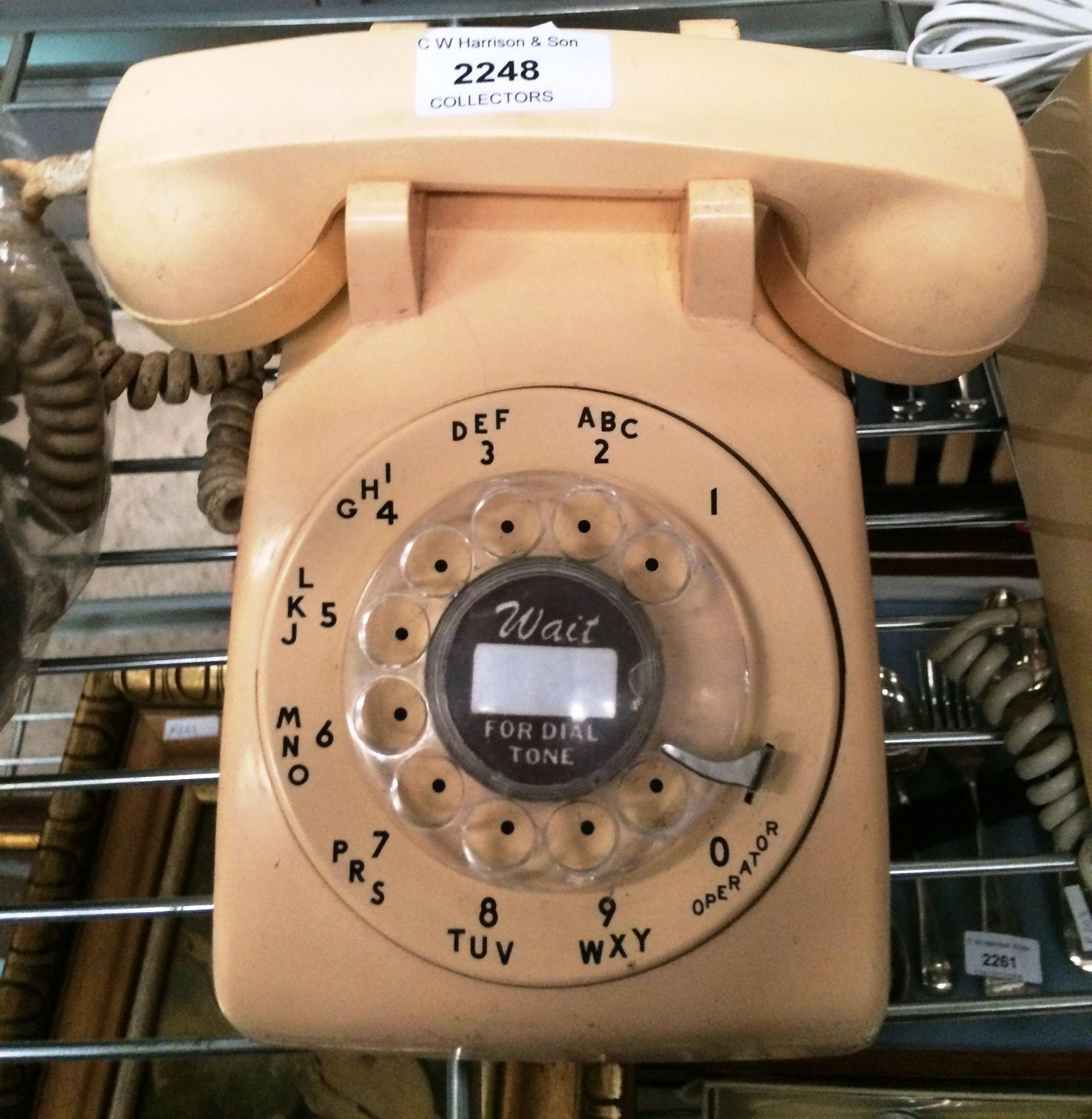 A USA type 500 telephone circa 1950s converted for modern use