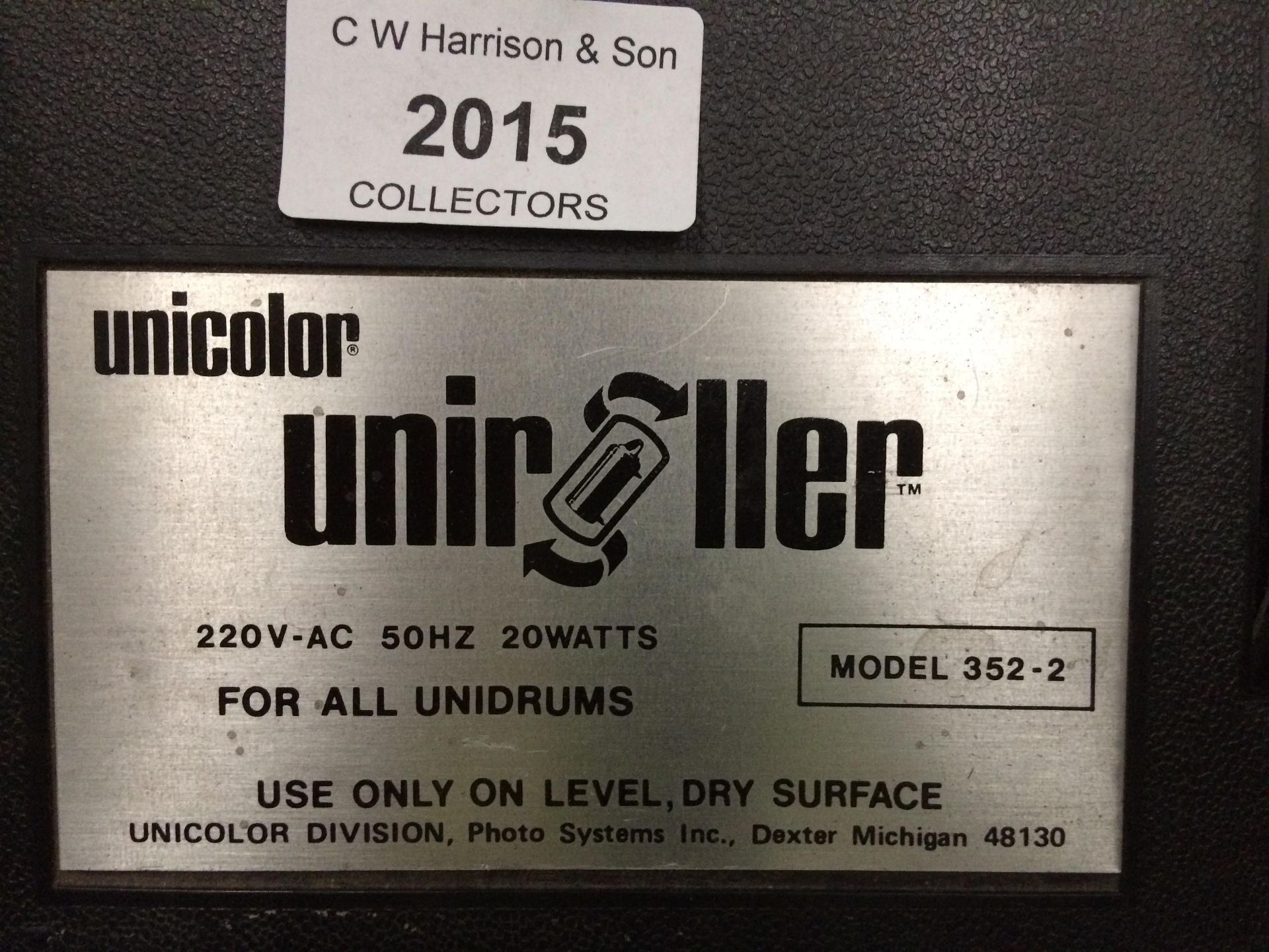 2 x items - Unicolor 352-2 uniroller and a Metz Mecablitz flash (Unicolor, Plug cut off, - Image 2 of 2