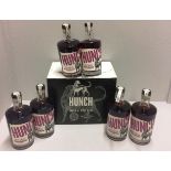 6 x 700ml bottles of Maiden Derry Distillery Co Hunch Raspberry and Basil 40% Irish Poitin Spirit