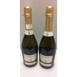 2 x 750ml bottles of Galanti Denominazione Di Origine Controllata Prosecco