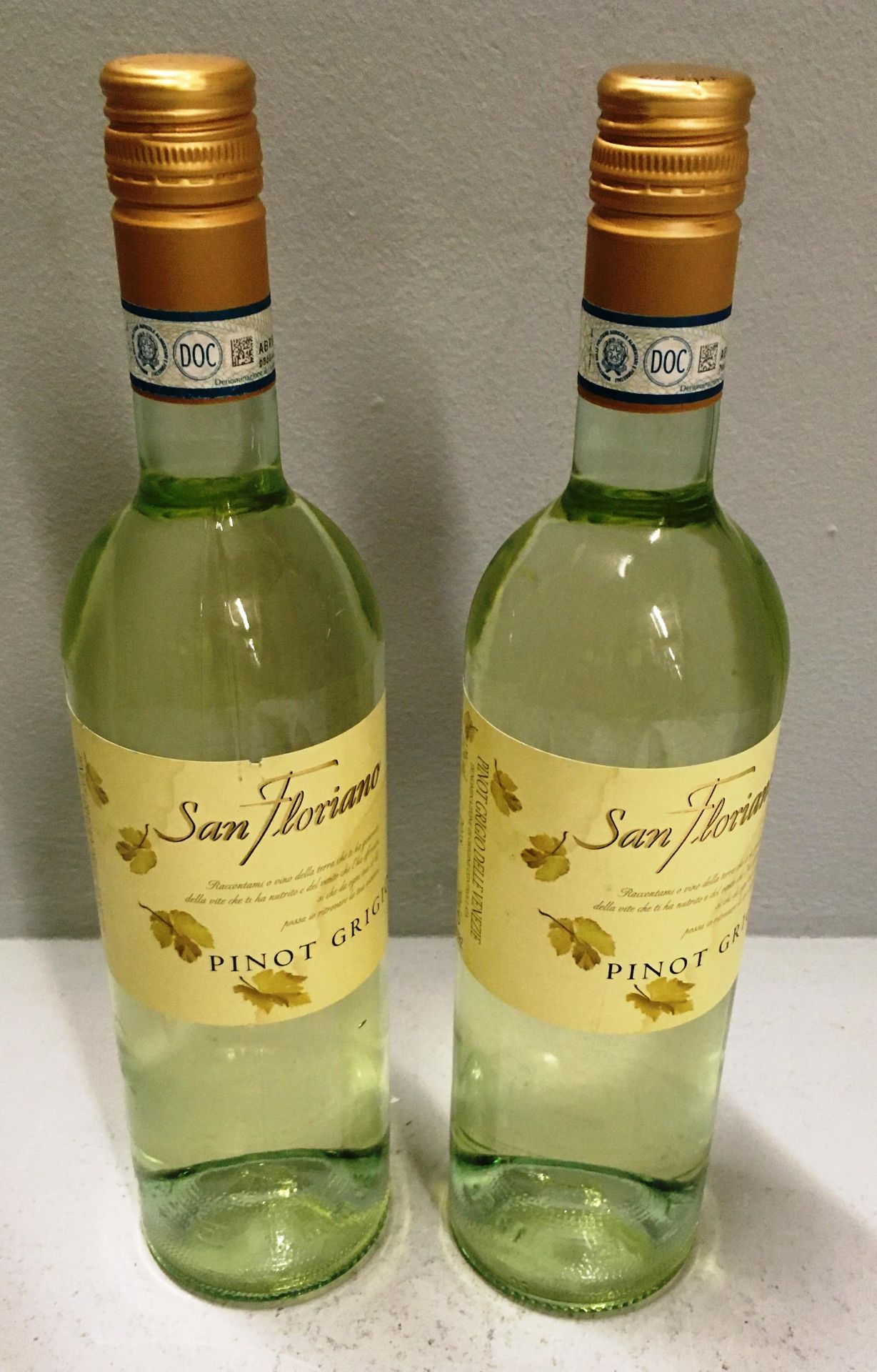 6 x 750ml bottles of San Floriano 2018 Pinot Grigio