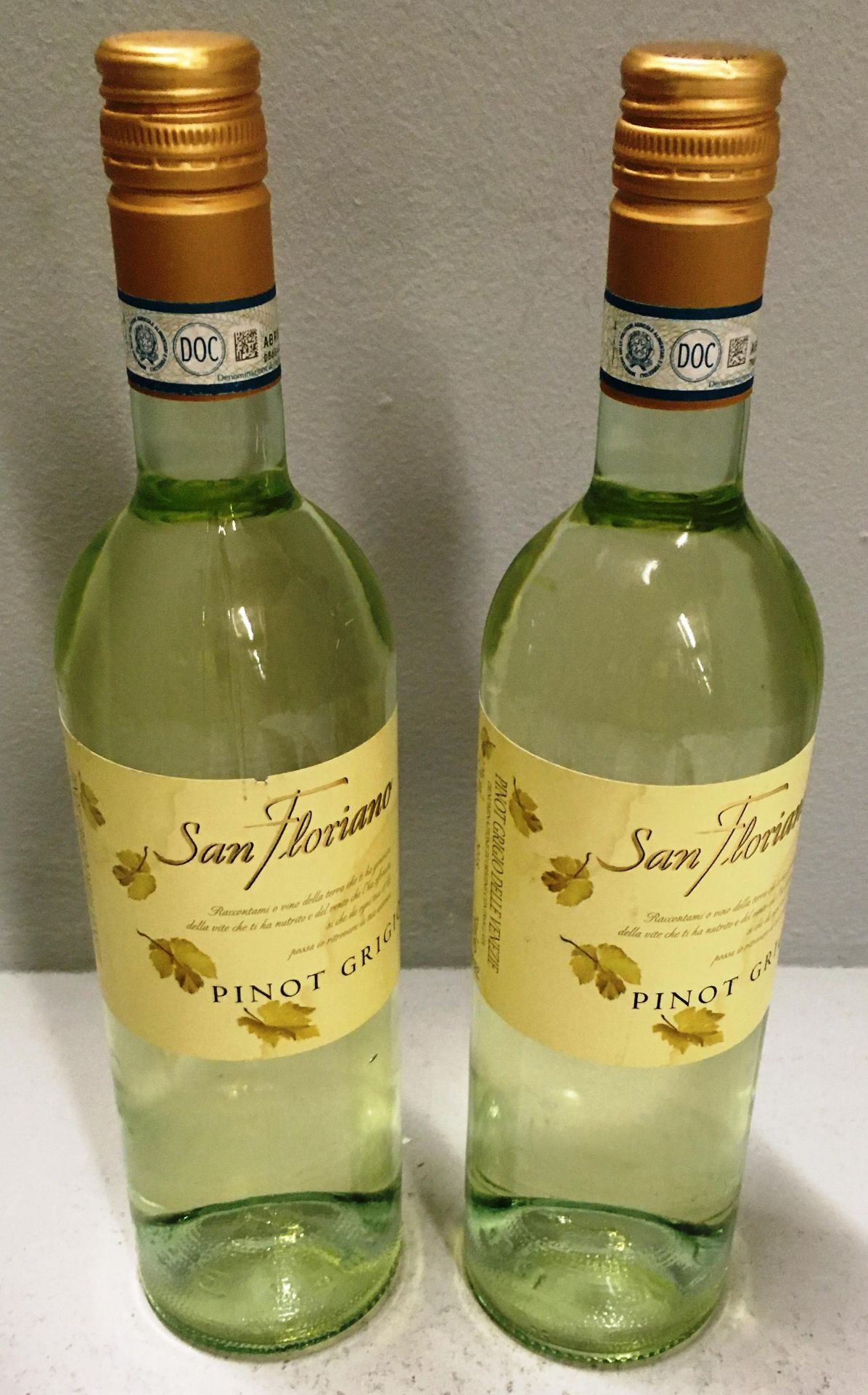 7 x 750ml bottles of San Floriano 2018 Pinot Grigio