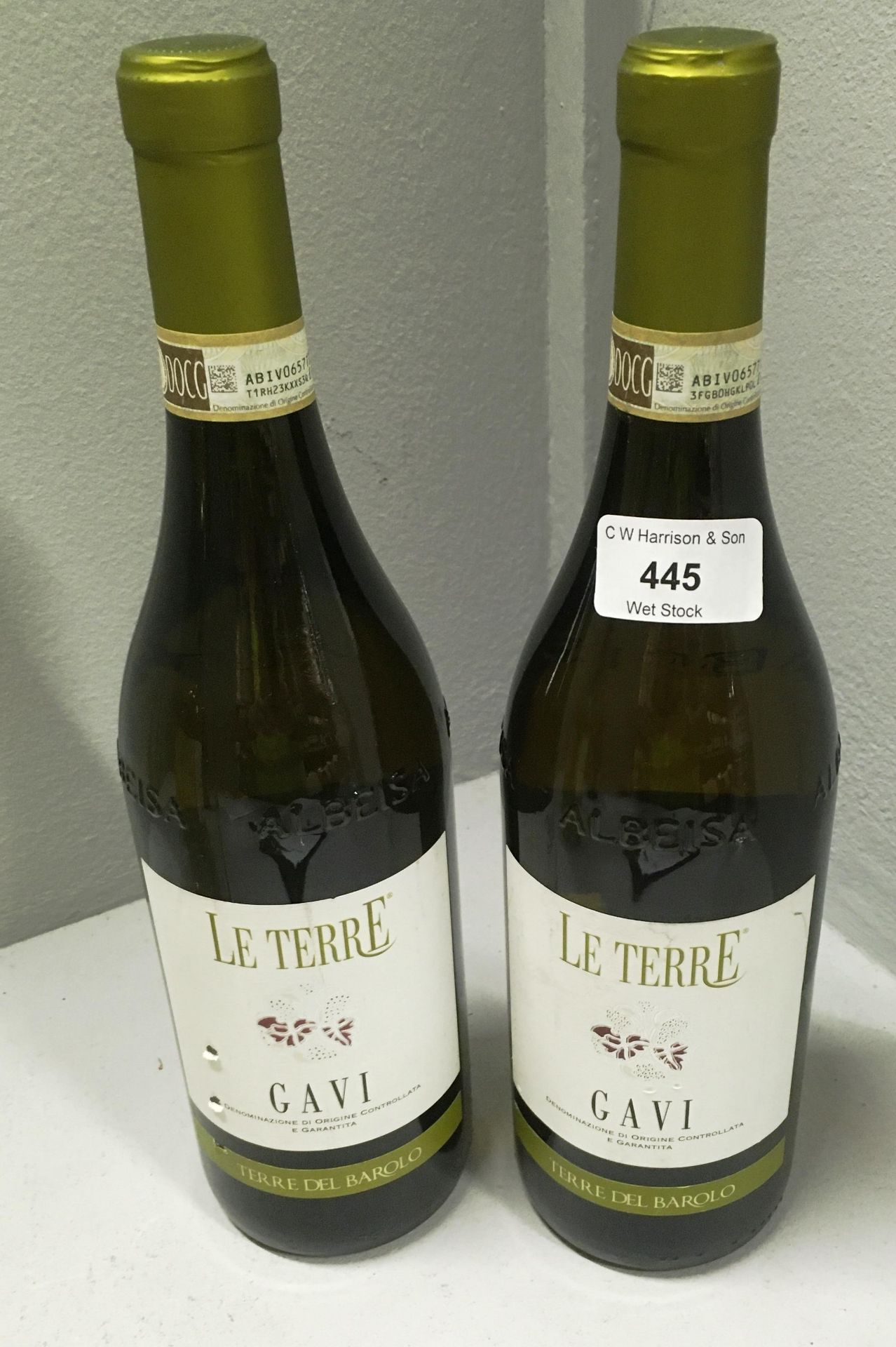 6 x 75 cl bottles of Le Terre Gavi Terre Del Barolo 2018