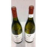 2 x 750ml bottles of Macon Villages 2015 Chomas Bassot white wine