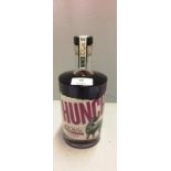 A 700ml bottle of Maiden Derry Distillery Co Hunch Raspberry and Basil 40% Irish Poitin Spirit