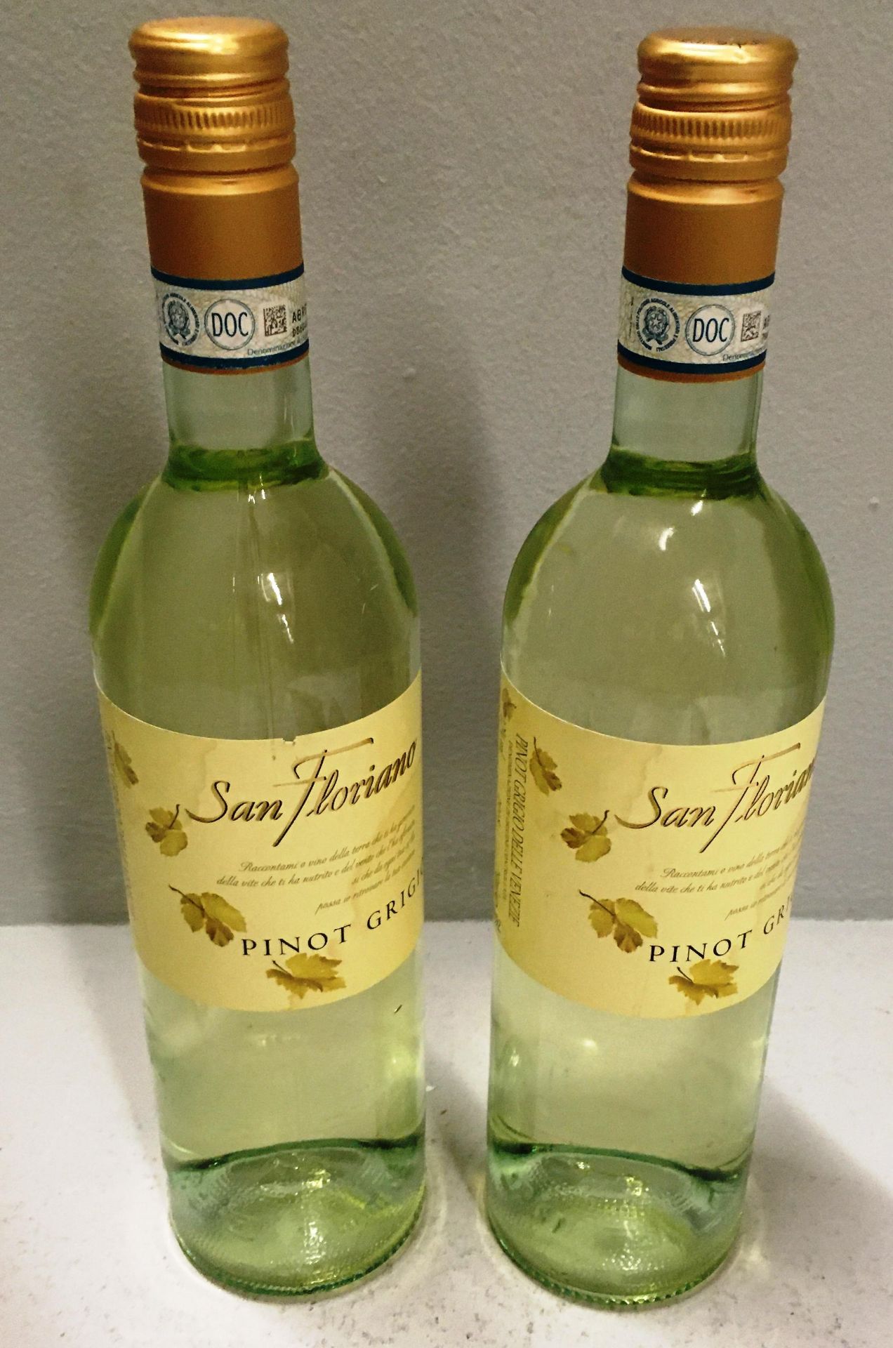 6 x 750ml bottles of San Floriano 2018 Pinot Grigio