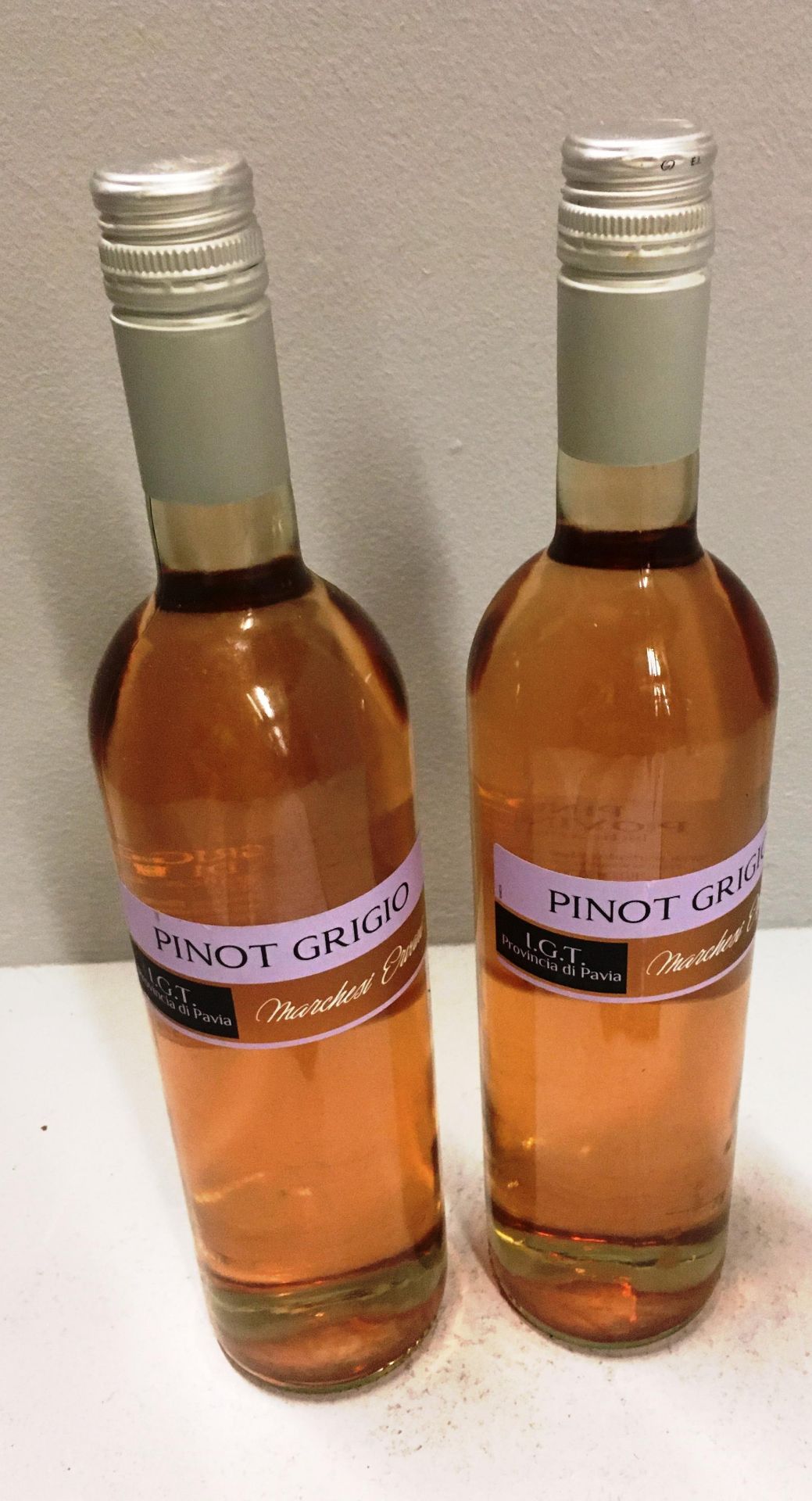 6 x 750ml bottles of Marchesi Ervani Pinot Grigio Rosato rose wine