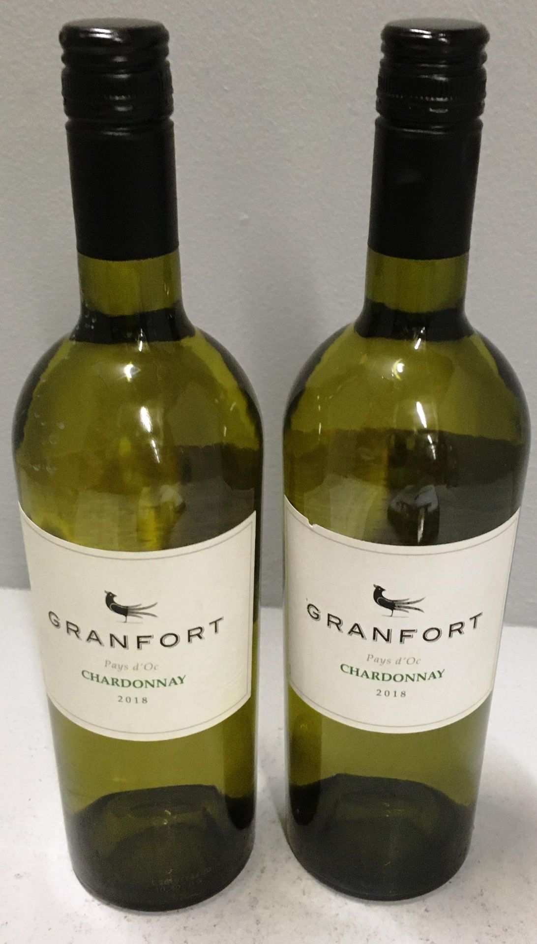 6 x 75cl bottles of Granfort Pays D'Oc 2018 Chardonnay