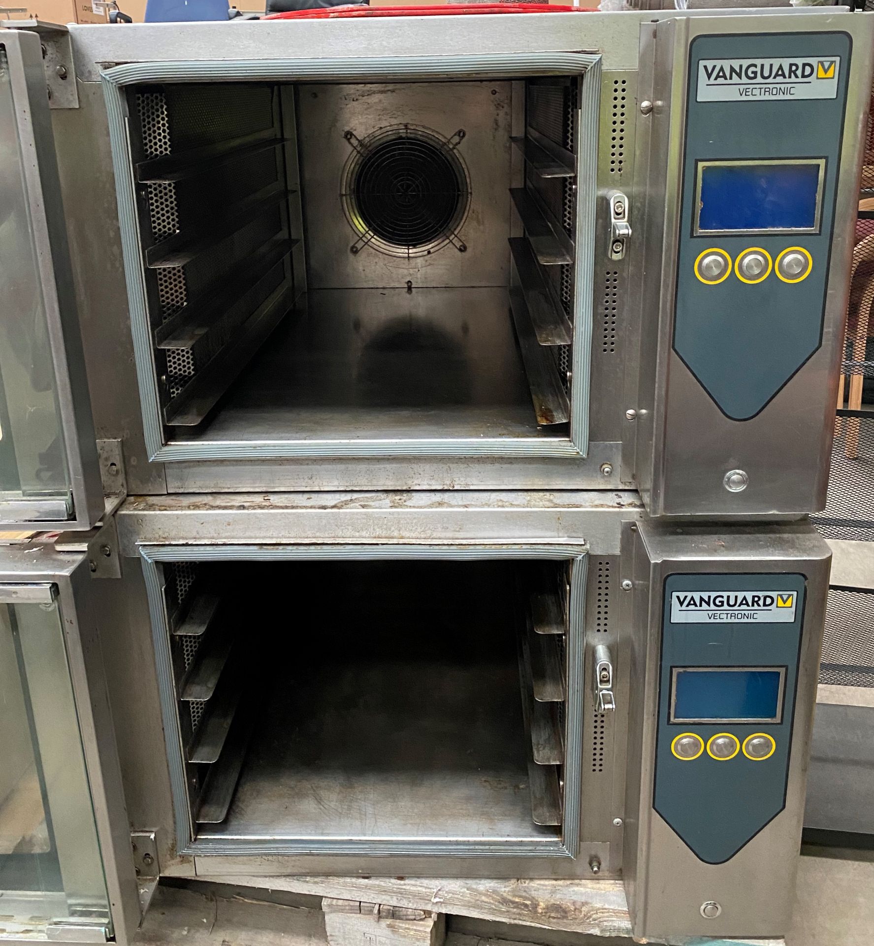 Vanguard Vectronic two tier stainless steel cased catering oven type 458M, - Image 4 of 4