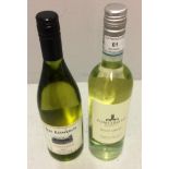 5 x items - 3 x 750ml bottles of Los Rameros 2018 Chardonnay win and 2 x 75cl bottles of Pontebello