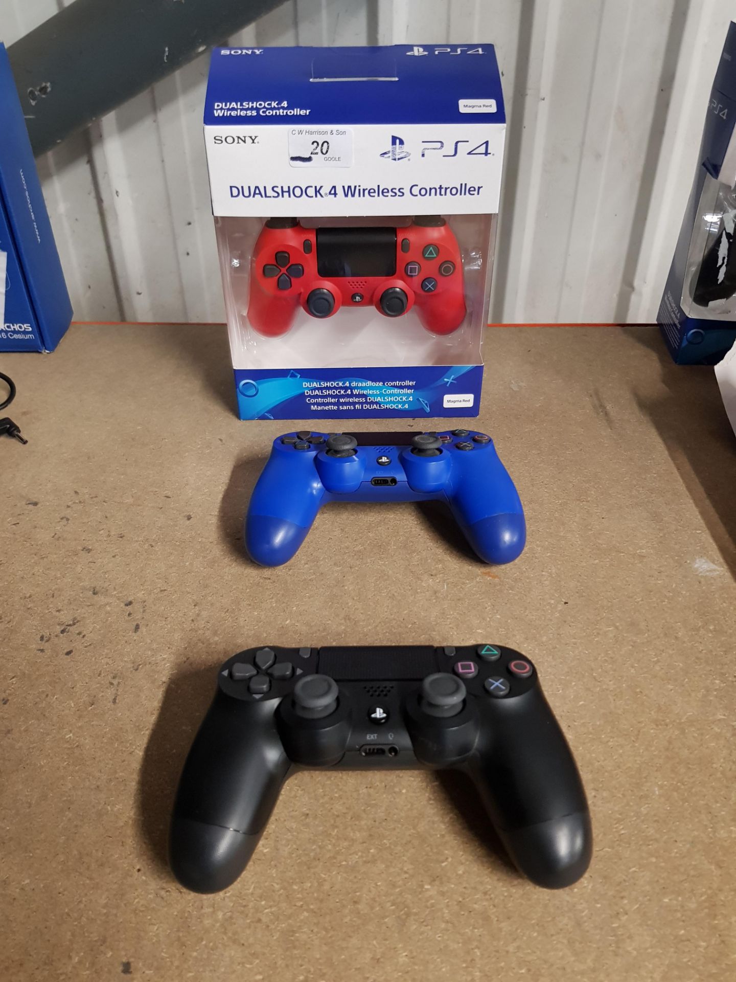 3 X PS4 DUALSHOCK 4 WIRELESS CONTROLLER