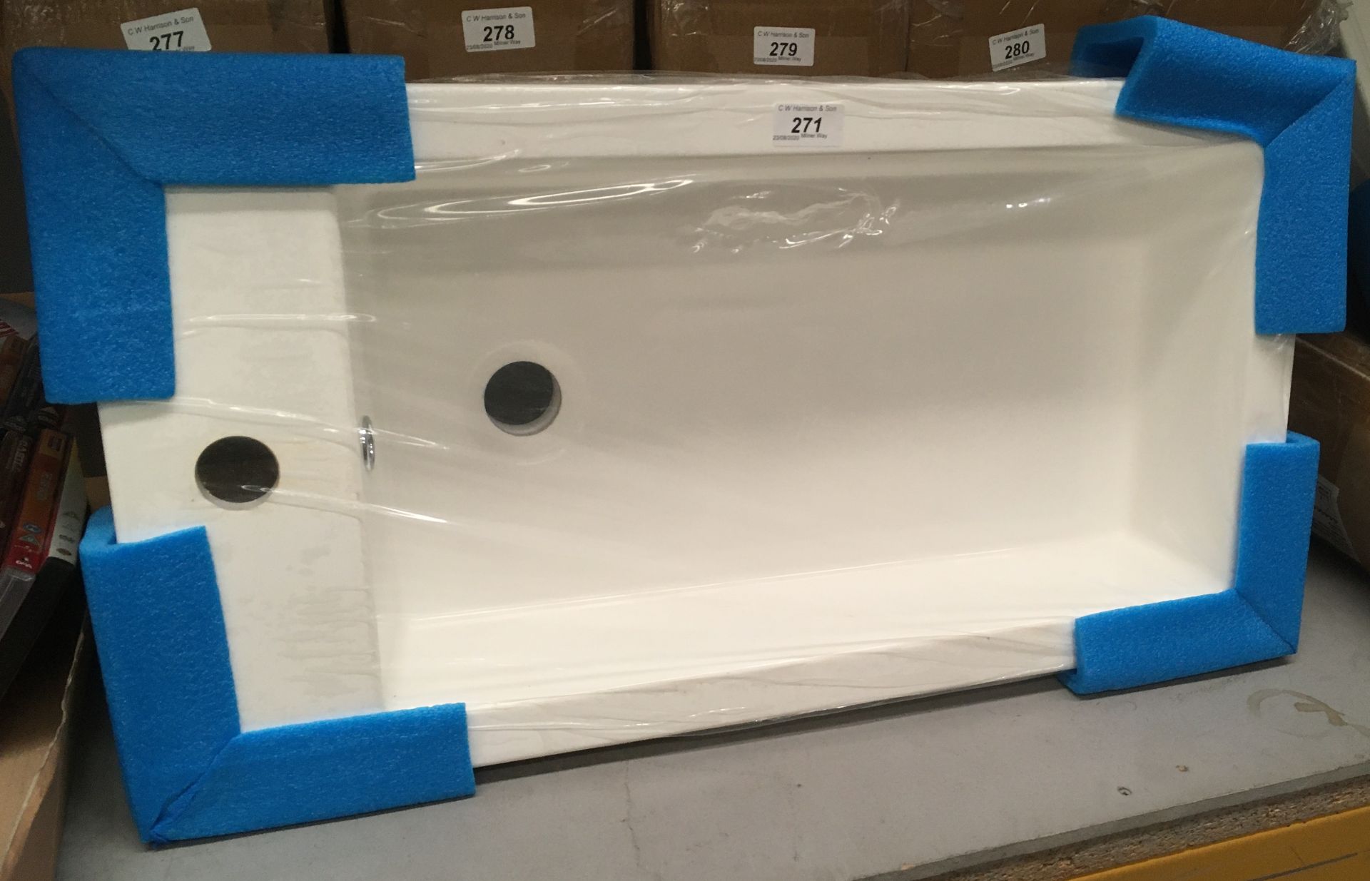 660 x 350 polymarble sink