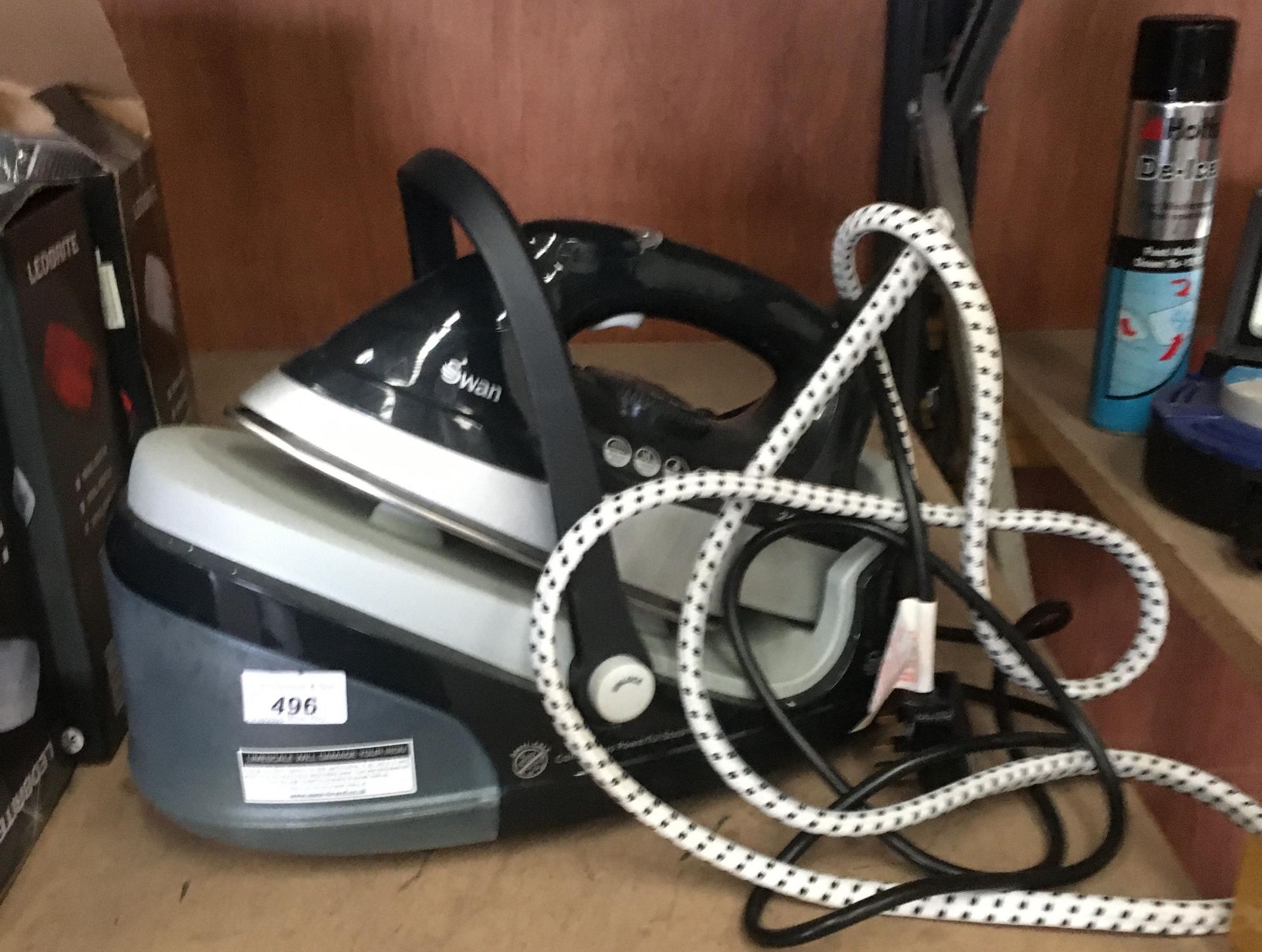 A Swan continuous powerful steam iron,