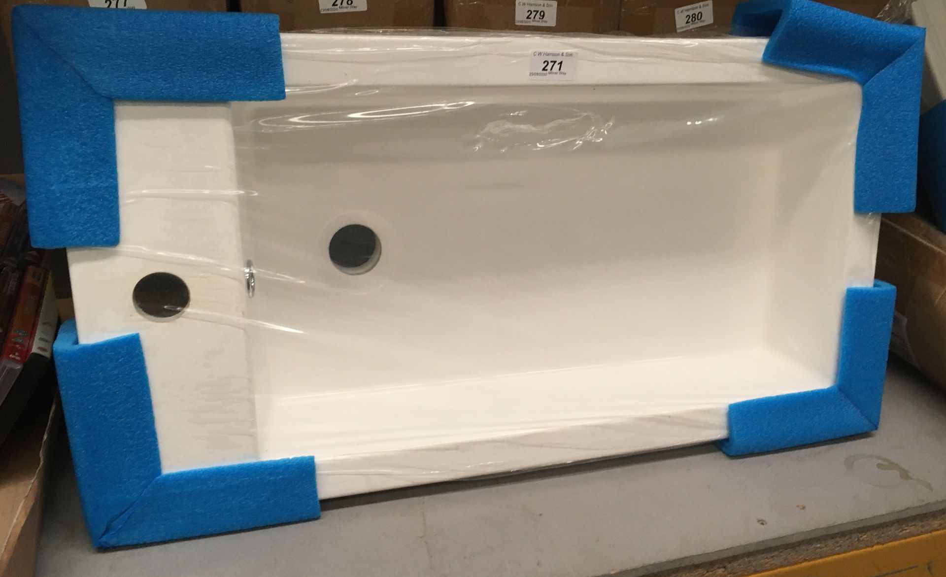 660 x 350 polymarble sink