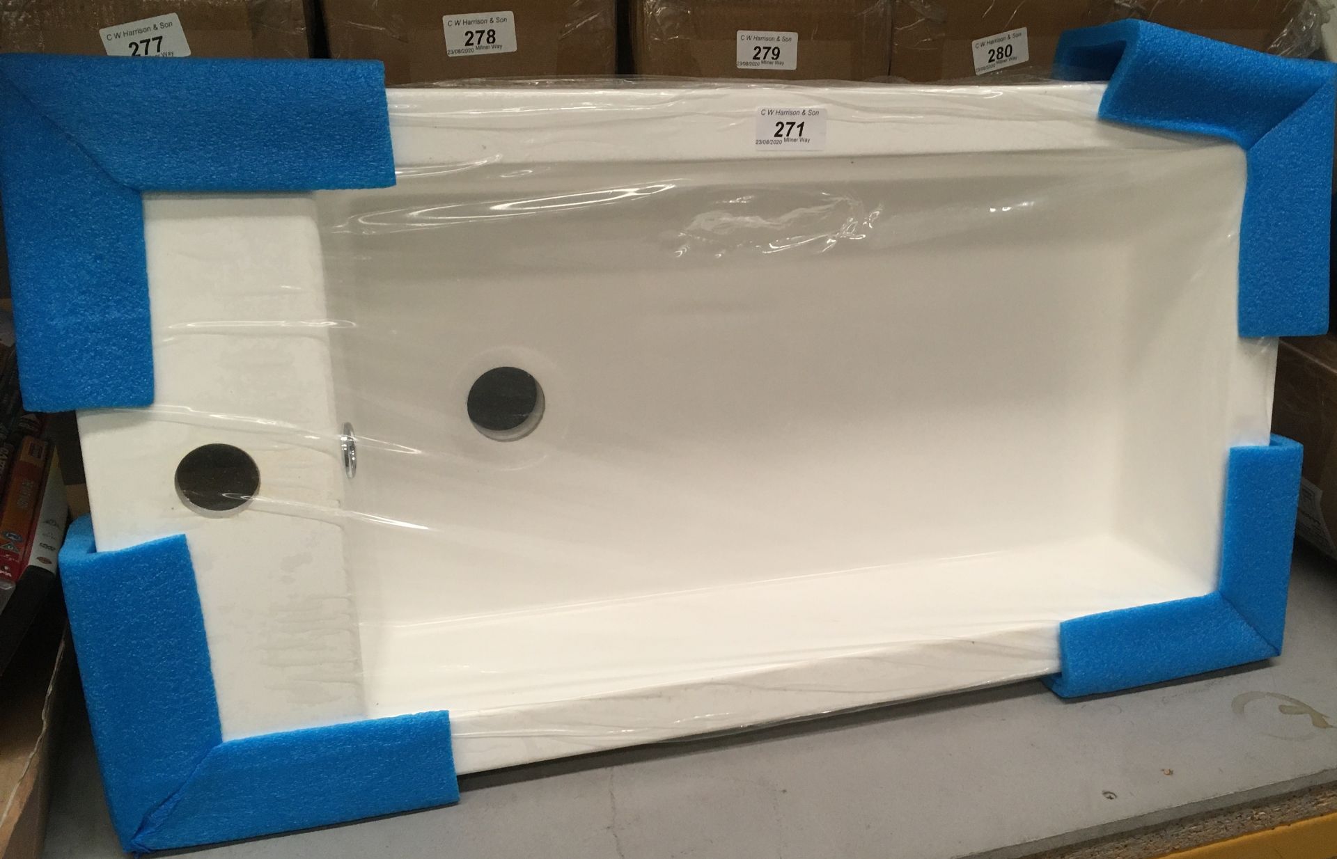 660 x 350 polymarble sink