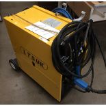 An LTS UK MIG-200 como mobile mig welding machine - 240v (commercial plug) complete with manual