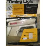 Crypton timing light for 1960 plus vehicles. Boxed, full instructions. Used.