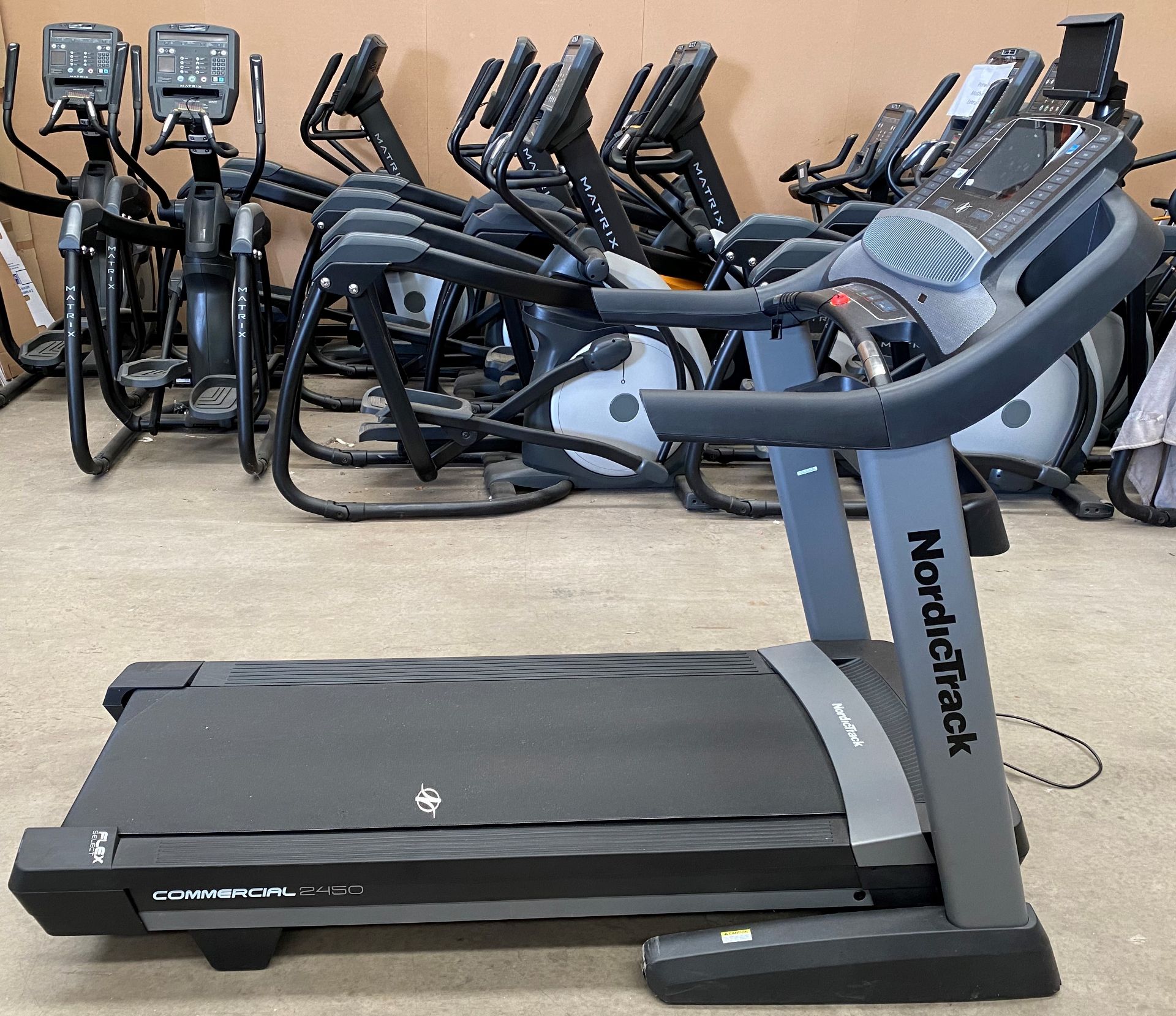 A Nordic Track Commercial 2450 treadmill model no NETL24717. - Image 3 of 15