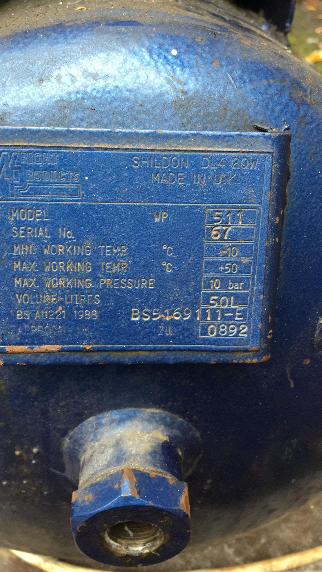 Magnum 240v compressor - The compressor works but failed its PAT test because the pressure switch - Image 5 of 5