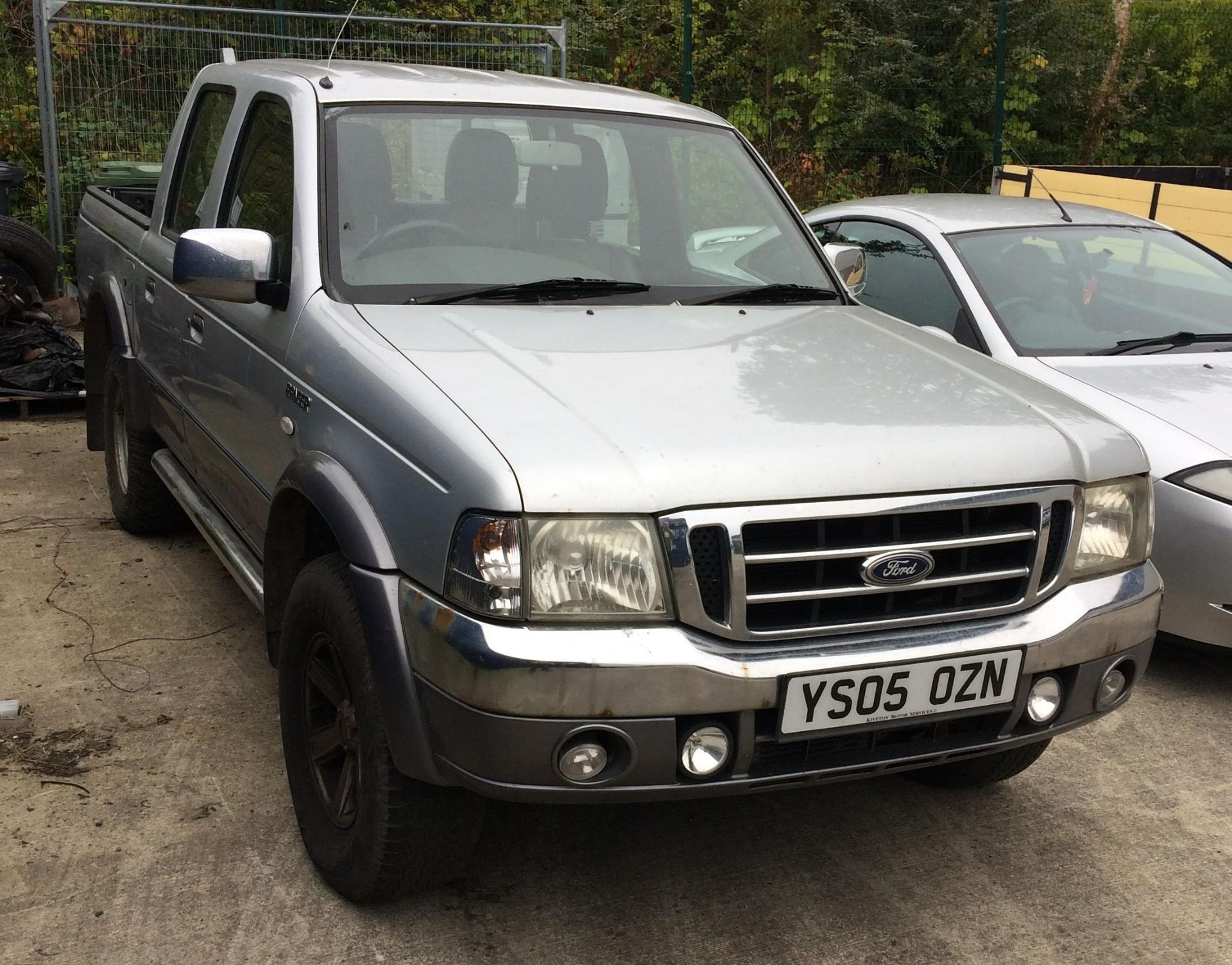 FORD RANGER 2.5 XLT THUNDER PICK UP - diesel - silver Reg. No: YS05 0ZN Rec.